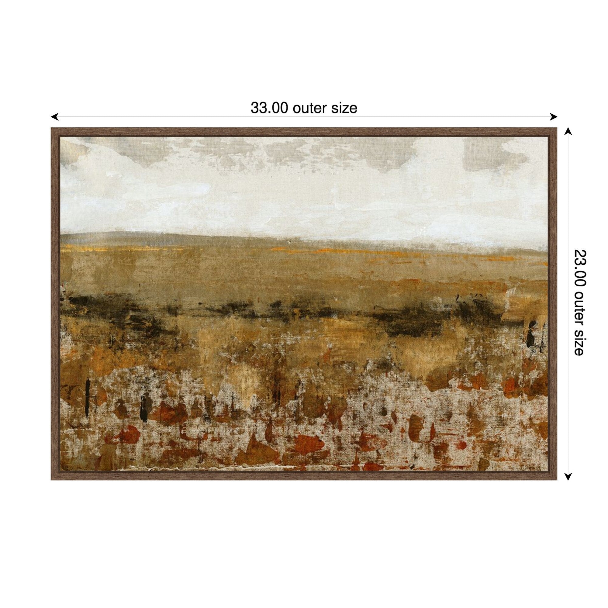 Afternoon Glow Ii By Tim Otoole Framed Canvas Wall Art Print