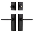Ageless Iron Kepdrk_Sp_Eset_234_Lh Keep Left Handed Single Cylinder Keyed Entry Deadbolt And Leverset Combo Pack With Dirk