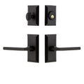 Ageless Iron Valdrk_Sp_Eset_234_Rh Vale Right Handed Single Cylinder Keyed Entry Deadbolt And Leverset Combo Pack With Dirk