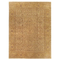 Agra Hand Knotted New Zealand Wool Beige Area Rug 14 X 186
