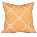 Ahoy Geometric Print 18 Inch Pillow