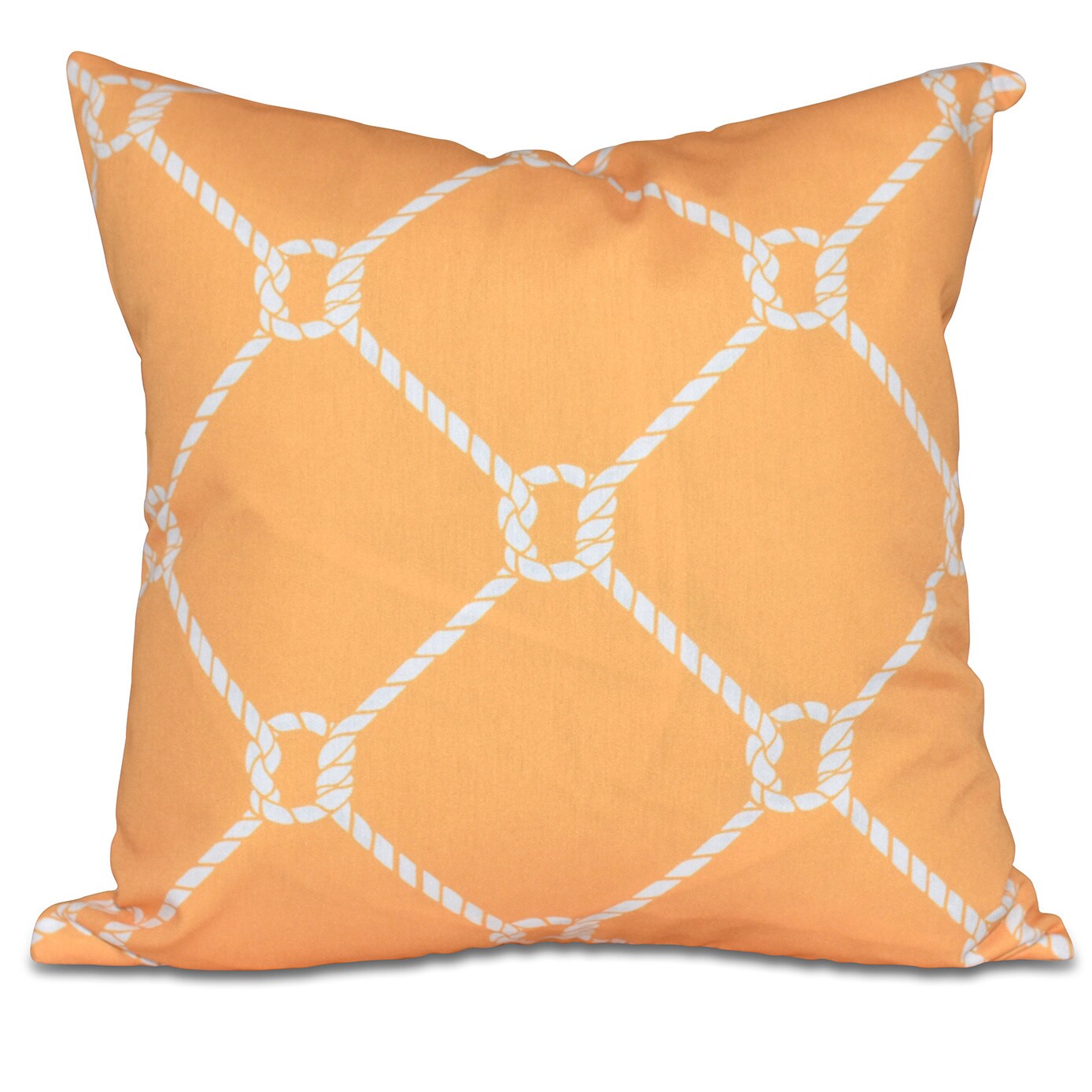 Ahoy Geometric Print 18 Inch Pillow