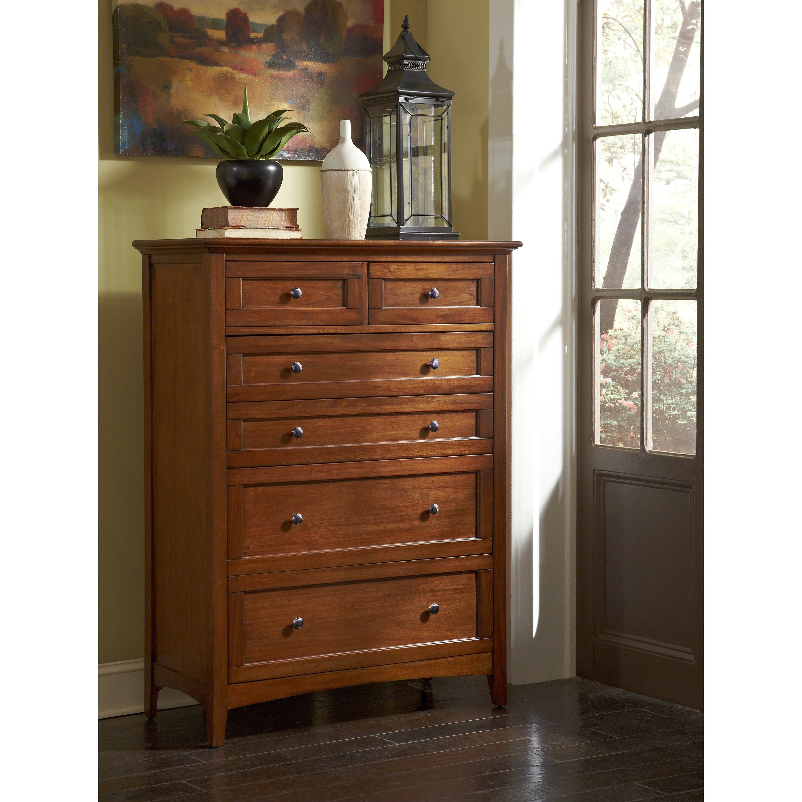 Simply Solid Aiden Solid Wood 6 Drawer Chest