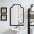 Copper Grove Vertou Oil Rubbed Bronze Black Wall Mirror