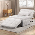 Ainfox Folding Ottoman Sofa Chair Reclining Bed Convertible Lounger