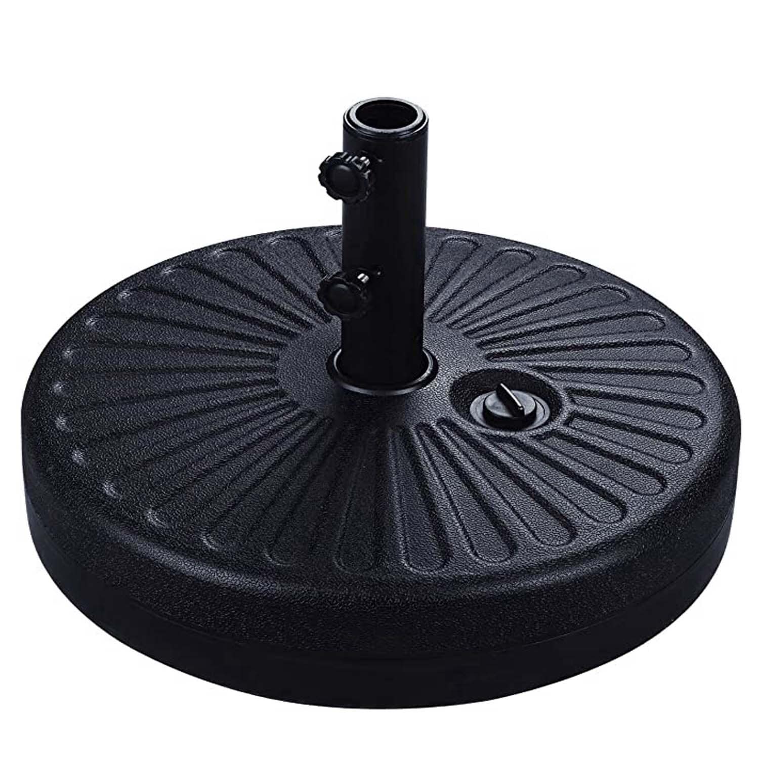 Ainfox Patio Umbrella Base Stand Black