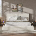 Airframe Queen King Bed With Sliding Side Table Cloud Cushion Easy Assembly