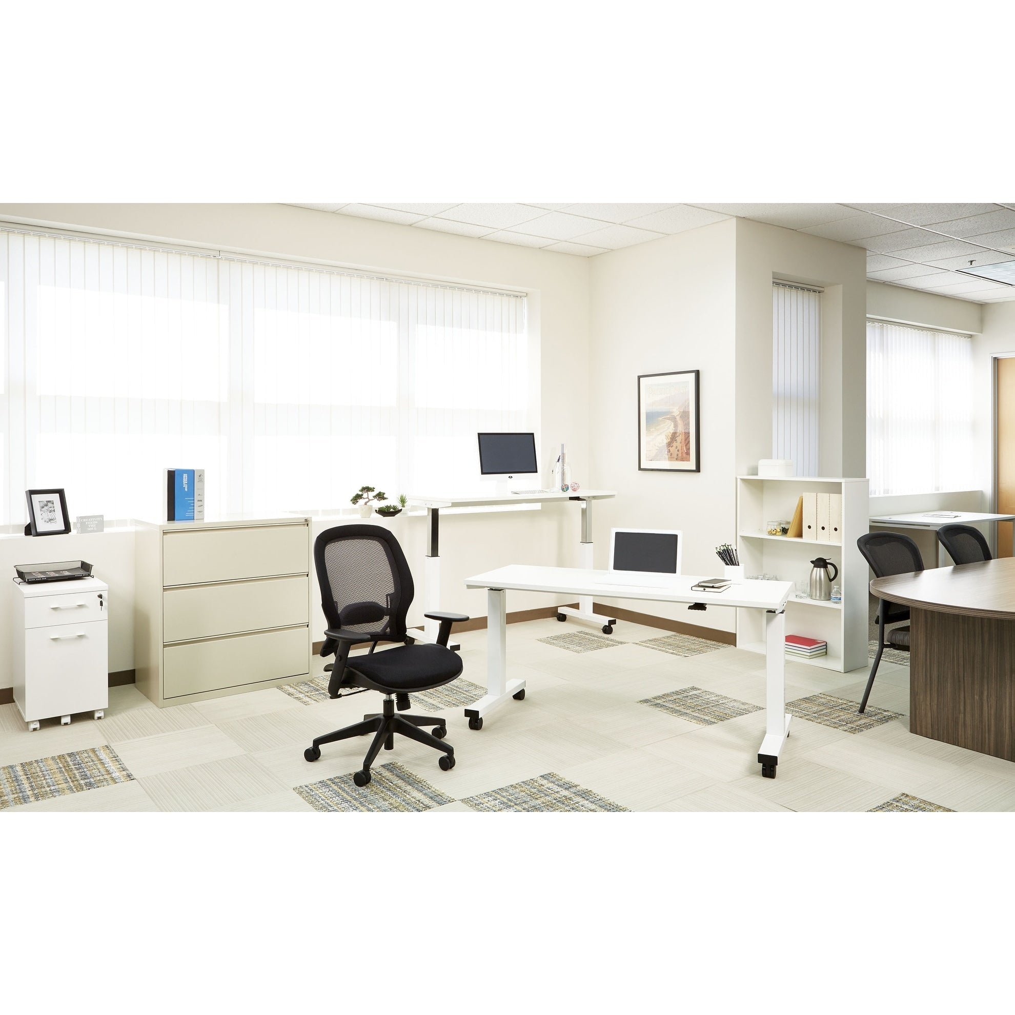Office Star Airgrid Back And Mesh Seat Managers Chair
