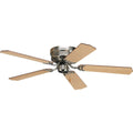 Copper Grove Koplik Hugger 52 Inch 5 Blade Brushed Nickel Ceiling Fan
