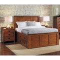 Aira 3 Piece Solid Wood King Storage Bedroom Set