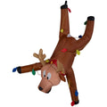 Airblown Gutter Hanging Reindeer