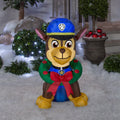 Airblown Inflatable Chase With Wreath