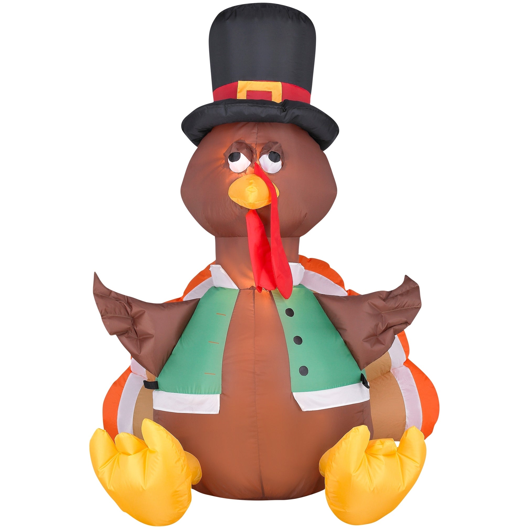 Airblown Outdoor Happy Turkey Sm