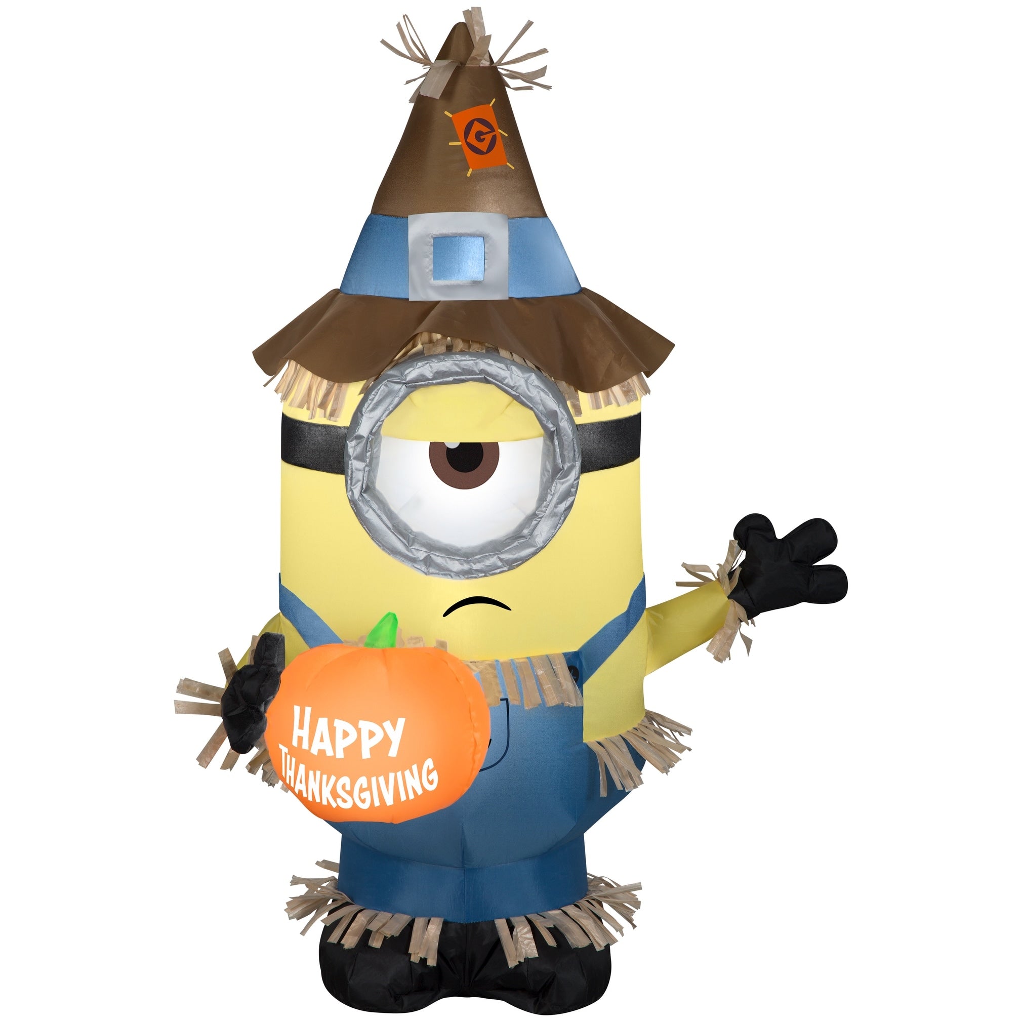 Airblown Stuart W Thanksgiving Banner Pumpkin Sm Universal