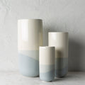 Aiye Modern Ceramic Outdoor Safe Vase Set 3 Pieces
