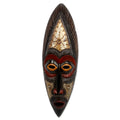 Akan Wood Mask Star Deity Ghana Black