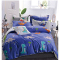 Porch Den Hank Dino Cotton 3 Piece Queen Full Comforter Set