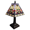 Alaina 1 Light Tiffany Style 7.5 Inch Table Lamp