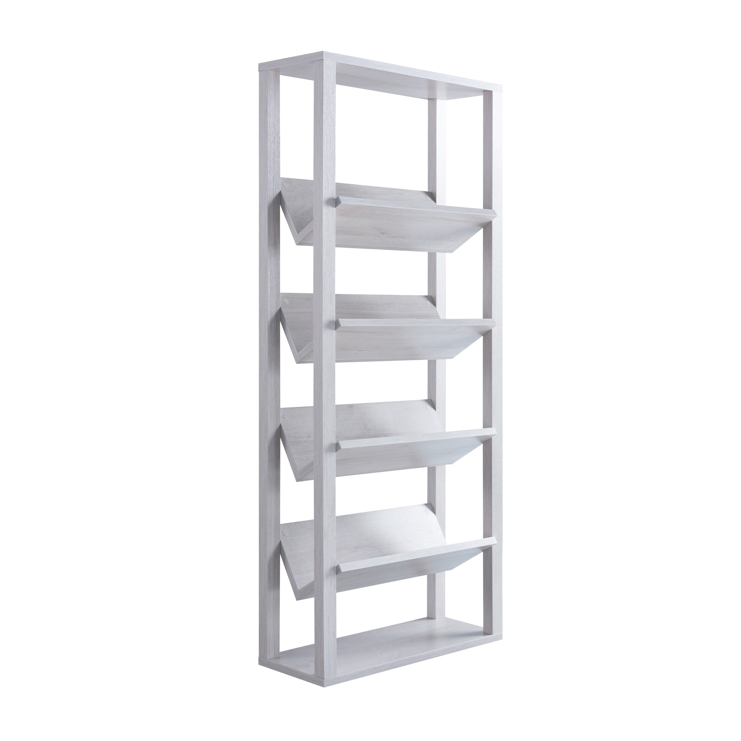 Alanzo Contemporary 5 Shelf Bookcase By Foa