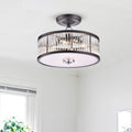 Alcor 4 Light Drum Semi Flush Mount