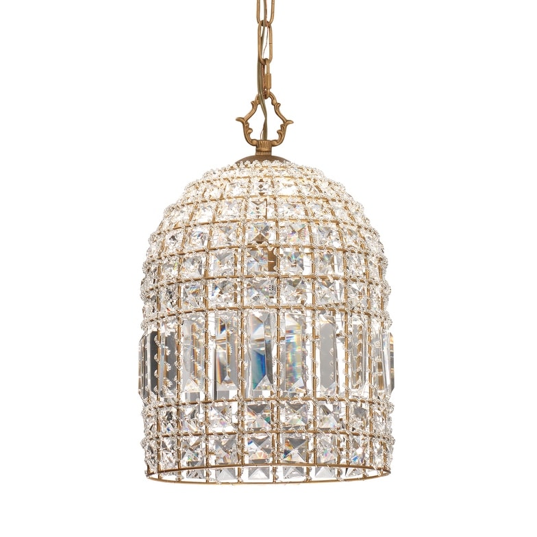 Alden D Cor Crystal Pendant Chandelier