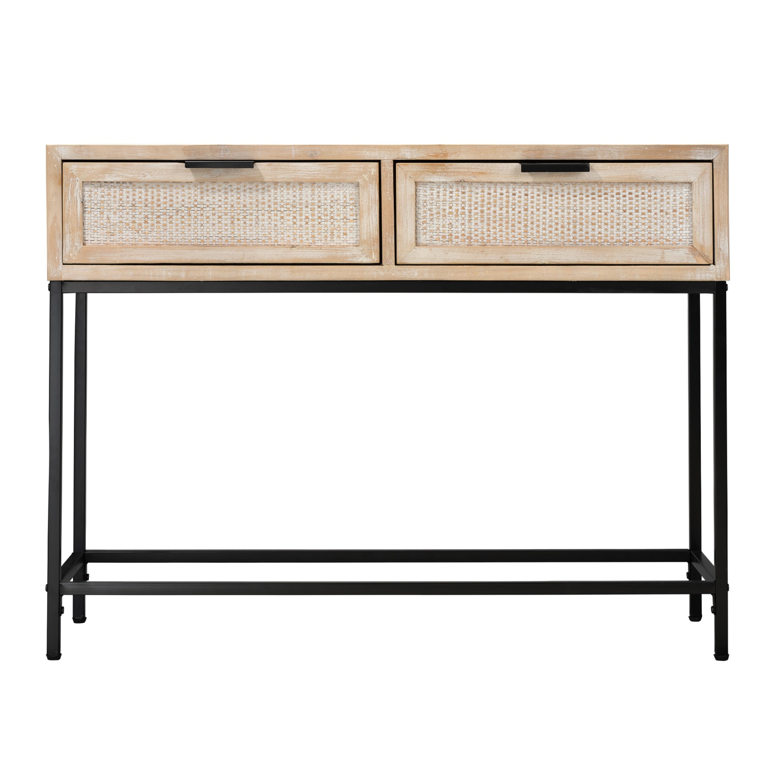 Alden D Cor Reed Console Table