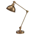 Alden D Cor Metal Brass Table Lamp