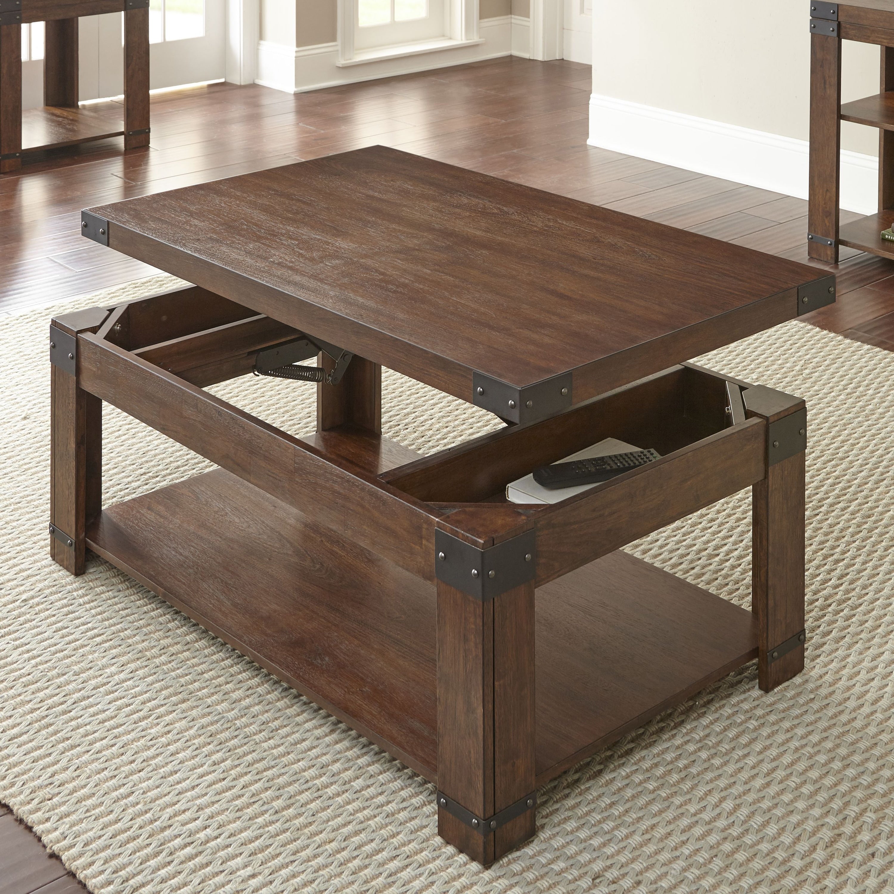 Aldridge 48 Inch Rectangle Lift Top Coffee Table By Greyson Living