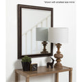 Aldridge Framed Decorative Rectangle Wall Mirror Bronze