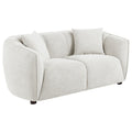 Aleisha Chenille Upholstered Loveseat Mustard Yellow