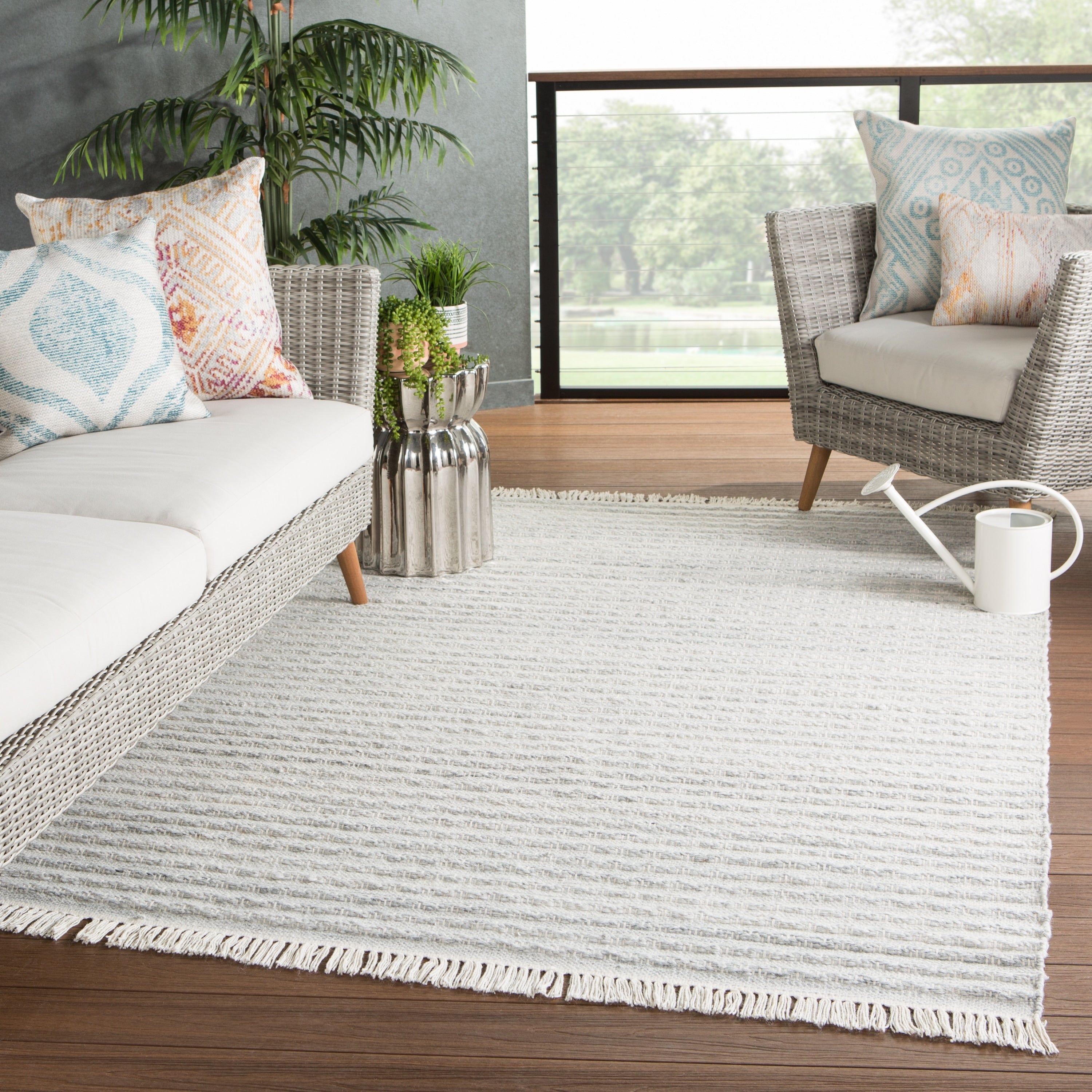 The Curated Nomad Oaview Indoor Outdoor Pet Yarn Area Rug
