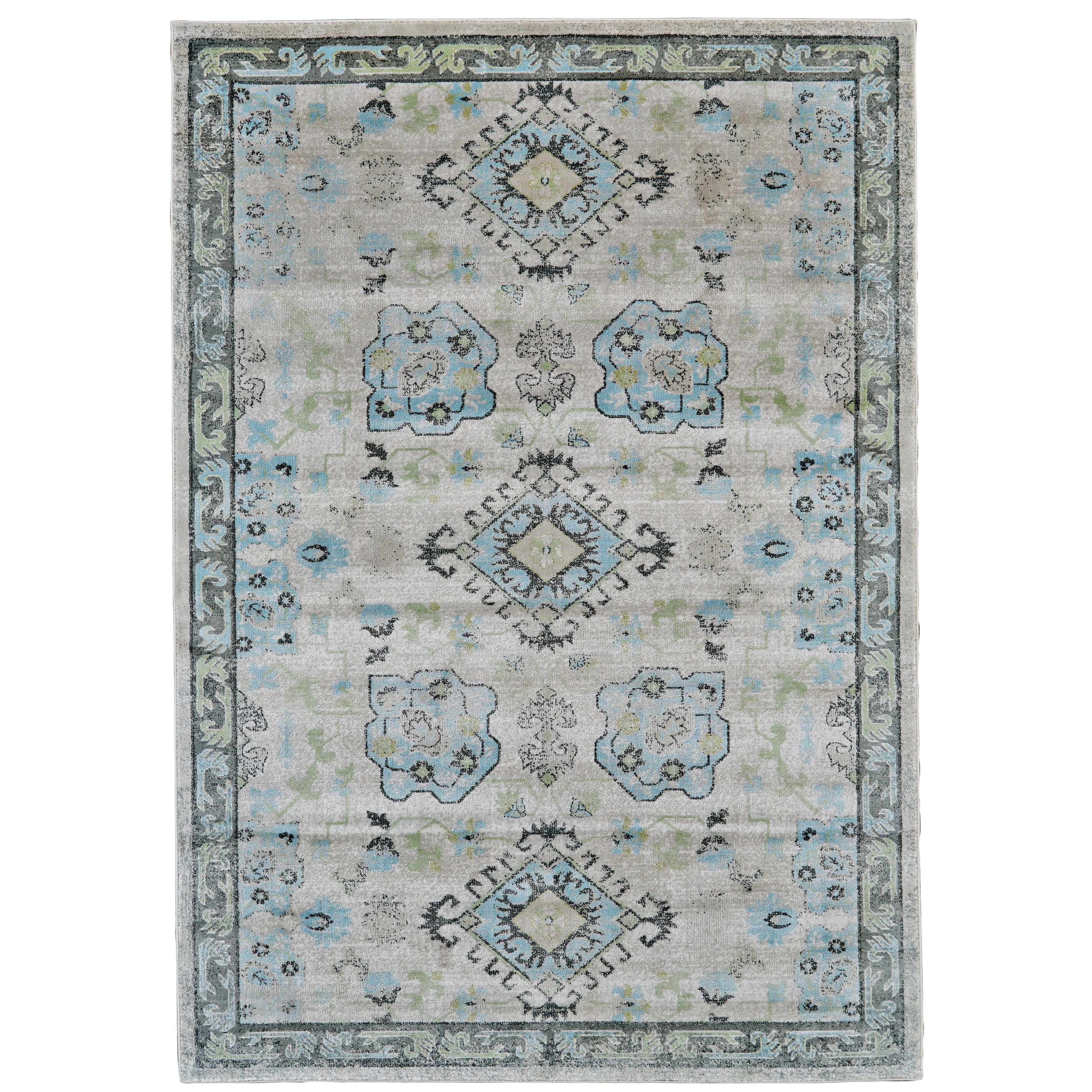 Grand Bazaar Alessandria Birch Sterling Rug 67 X 96