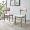 Alessia 2Pc Dining Chair Set 19.13 W X 22 D X 35.5 H