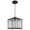 The Gray Barn Bracken Hill 1 Light Chandelier With Black Finish