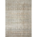 Traditional Grey Antique Inspired Damask Rug 67 X 92