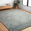 Alexander Home Aspen Denim Hand Tufted Contemporary Wool Rug