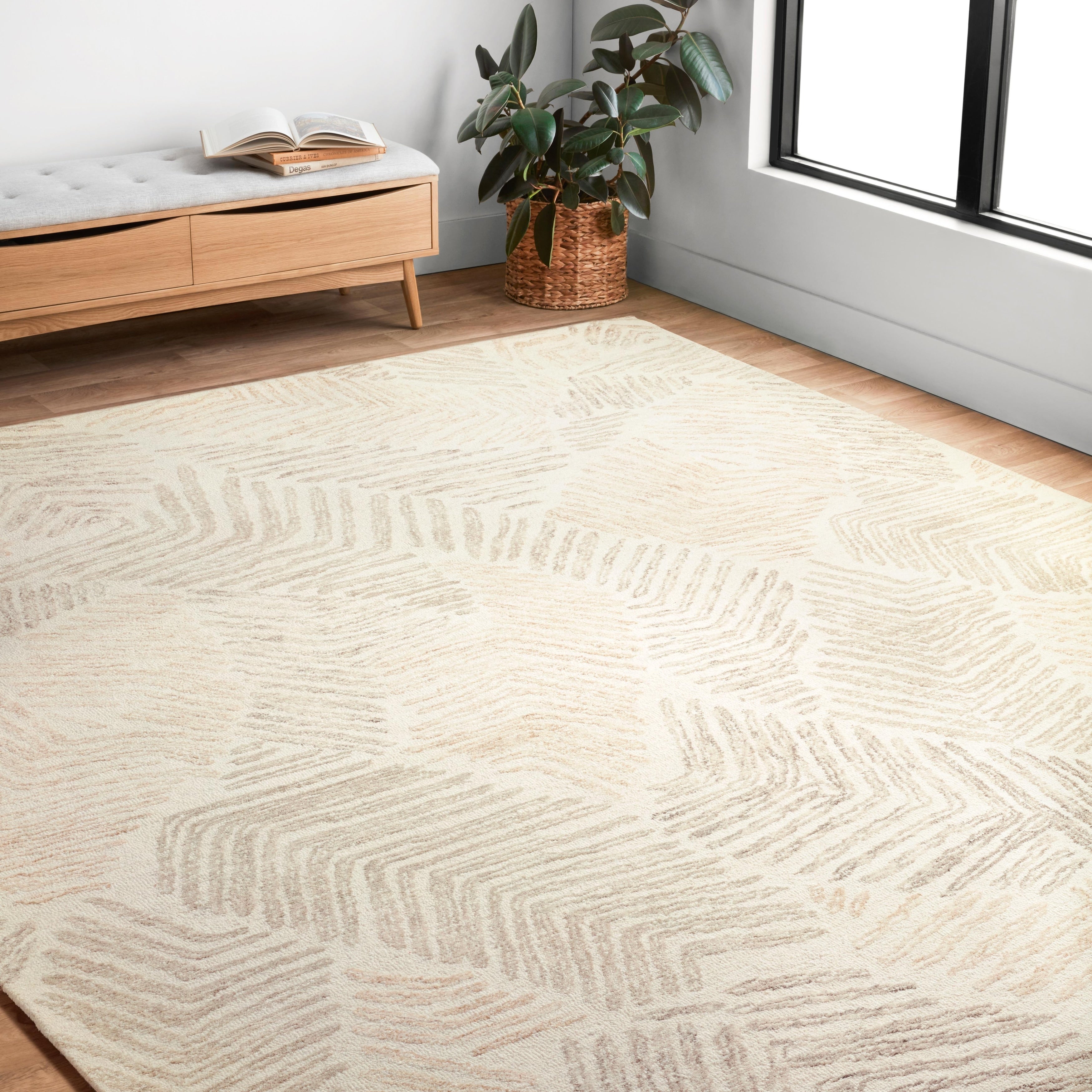 Alexander Home Aubrey Modern Abstract Area Rug