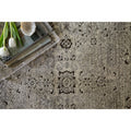 Antique Inspired Vintage Grey Brown Distressed Rug 67 X 92