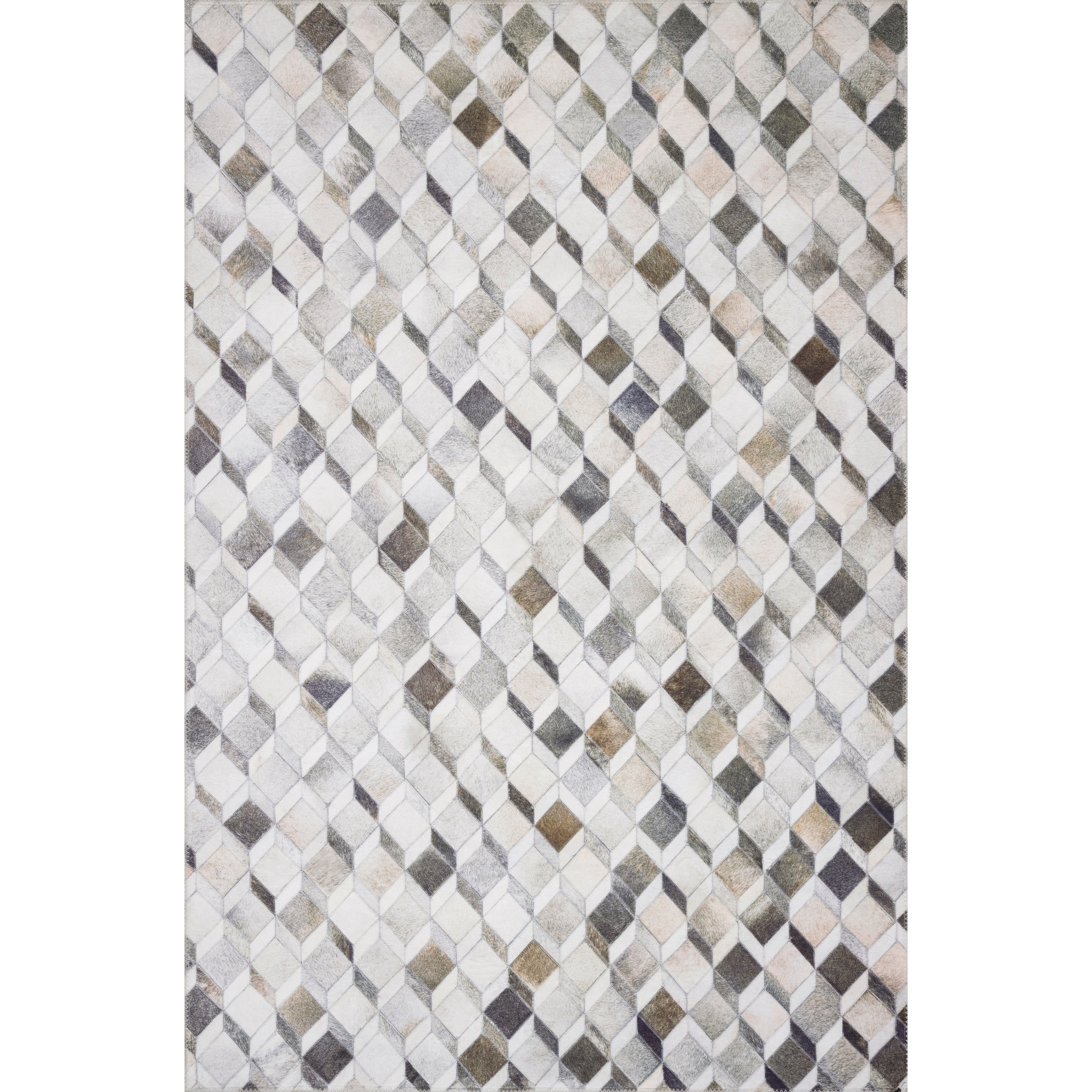 Alexander Home Davide Faux Cowhide Area Rug