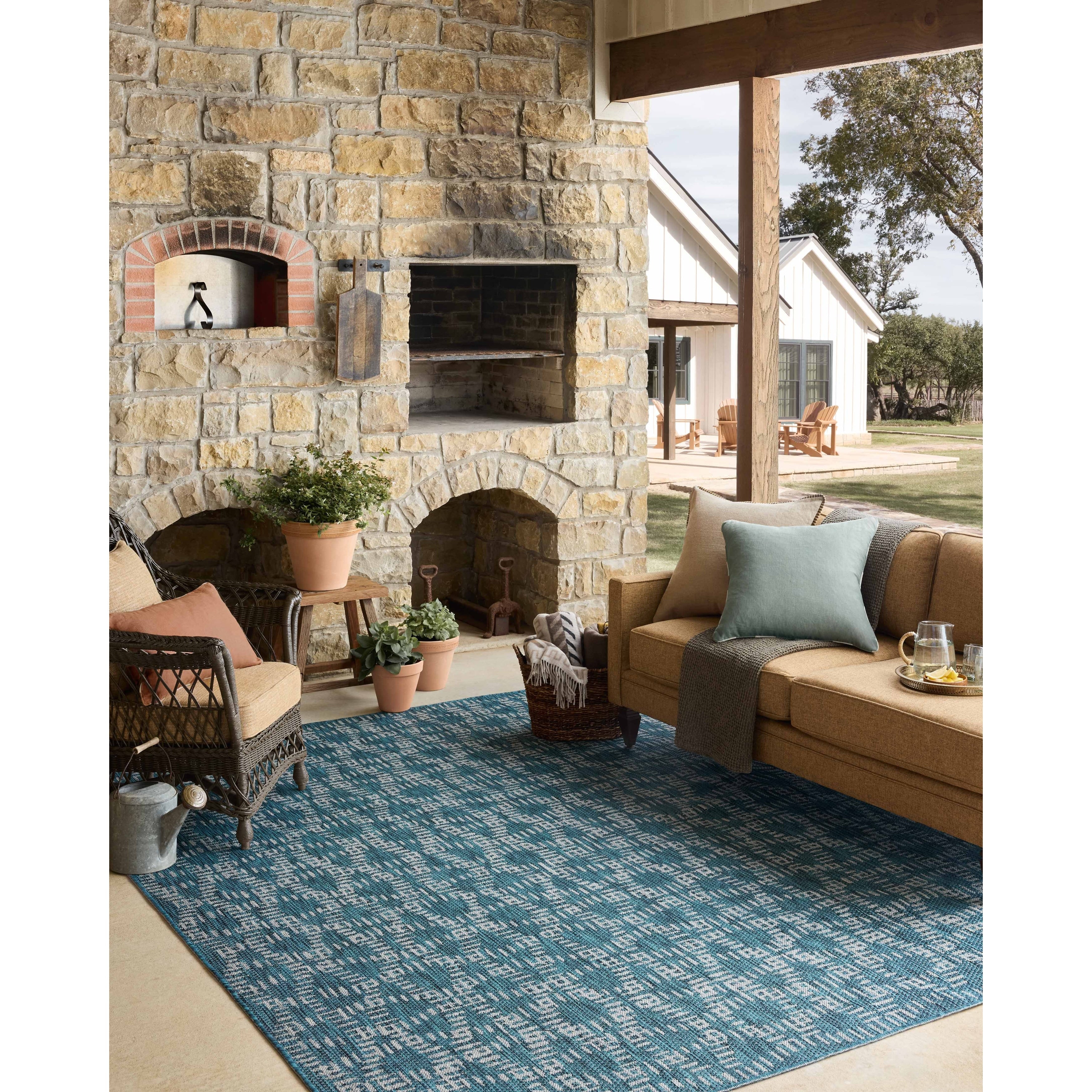 Alexander Home Elinor Indoor Outdoor Area Rug