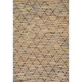 Alexander Home Ember Farmhouse Diamond Hand Woven Jute Rug
