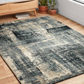 Alexander Home Glacier Abstract Modern Contemporary Rug