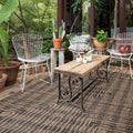 Alexander Home Havannah Abstract 3 D Geometric Indoor Outdoor Rug 22 X 39