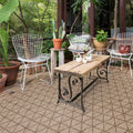 Indoor Outdoor Havannah Beige Mocha Geometric Rug 710 X 109