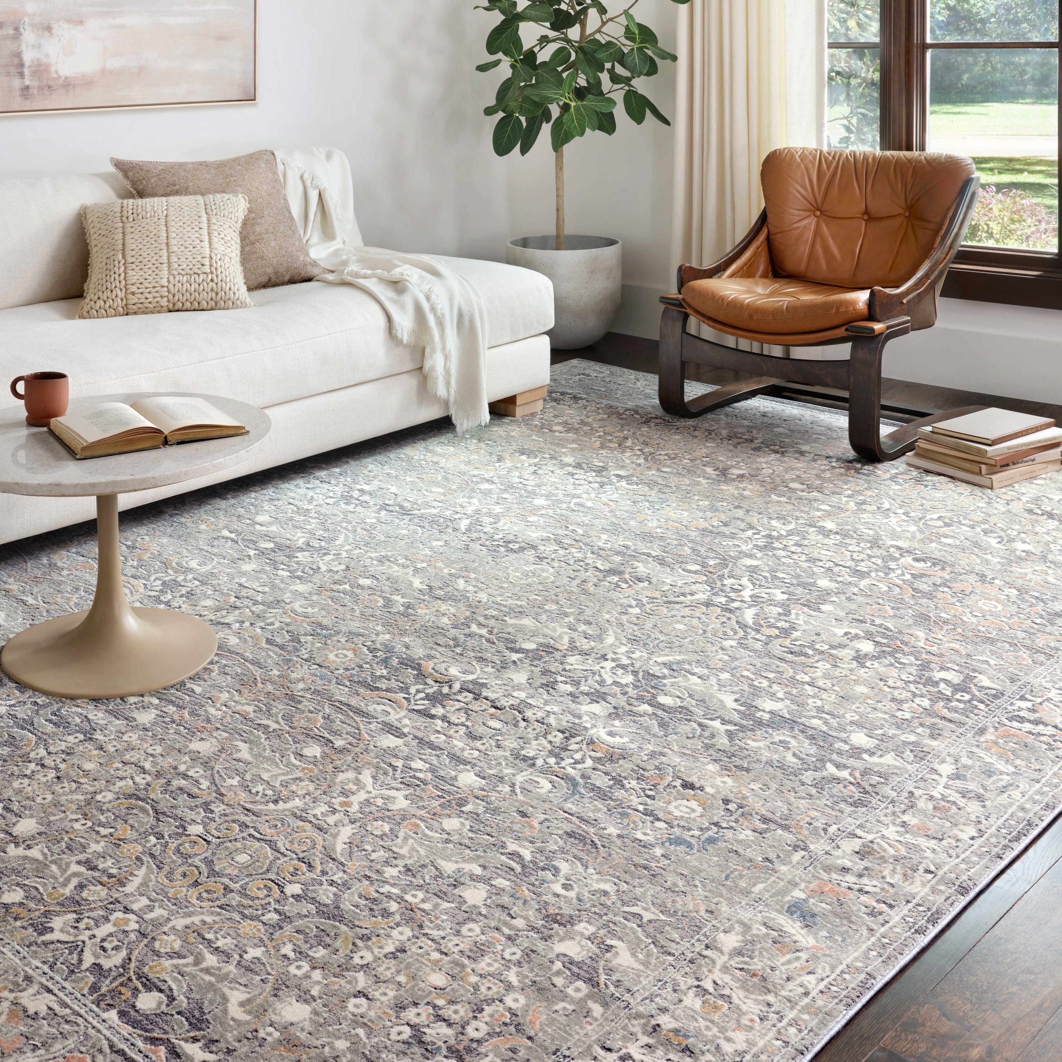 Alexander Home Heather Power Loomed Area Rug