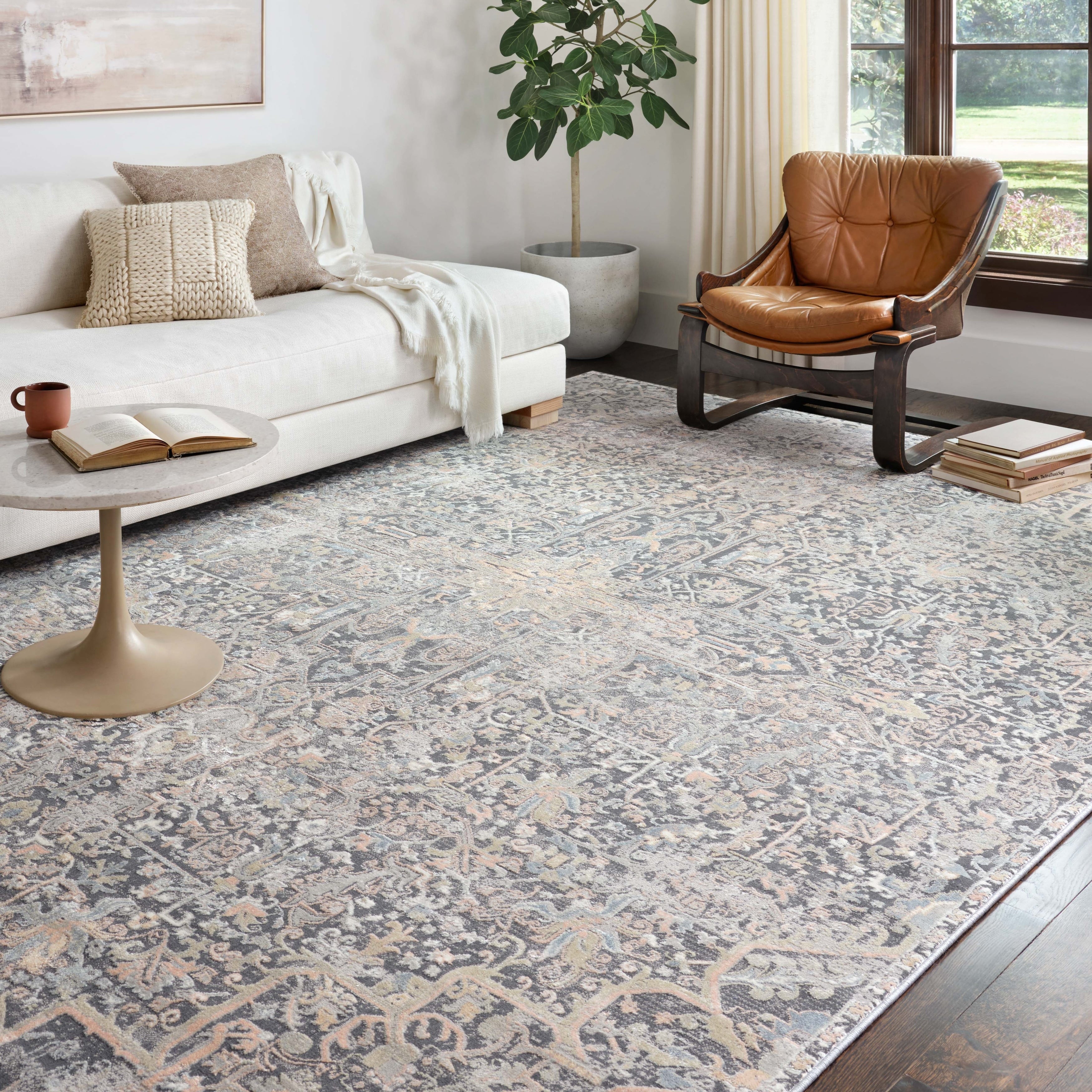 Alexander Home Heather Power Loomed Area Rug