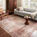 Alexander Home Isabelle Boho Vintage Distressed Printed Area Rug
