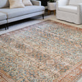Alexander Home Isabelle Traditional Vintage Border Area Rug