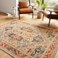 Alexander Home Luxe Antiqued Distressed Area Rug