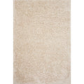 Plush Mid Century Modern Solid Shag Area Rug